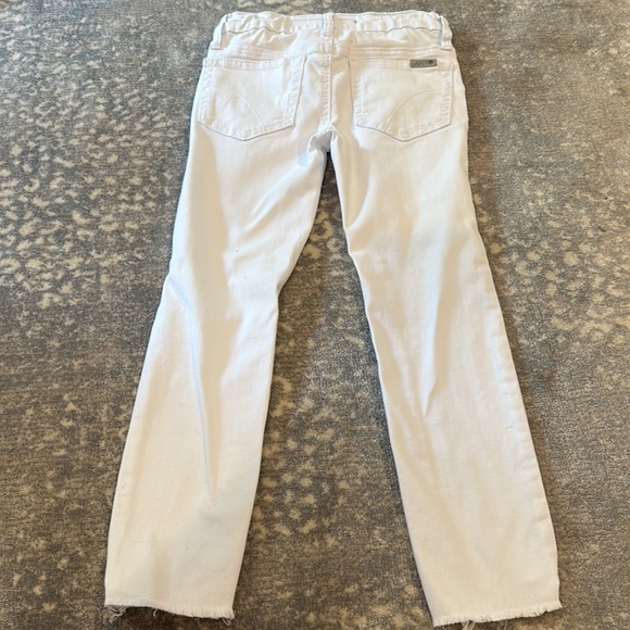 JOES WHITE DISTRESSED KIDS SKINNY JEANS SIZE 7 - Picture 7 of 12